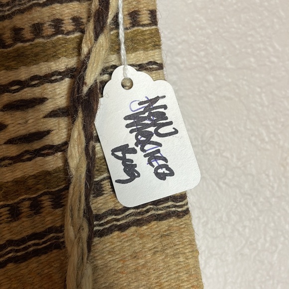 Vintage Handmade Striped Woven Tapestry New Mexico Bag Cross Body - Picture 5 of 10